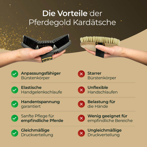 Pferdegold® 4-piece brush bundle