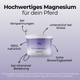 Pferdegold® Sport Balance 36 % Magnesium-Ergänzungsfuttermittel für Pferde, ideal zur Deckung des Magnesium- und Aminosäurebedarfs bei Pferden, mit Vorteilen wie Stressabbau, Muskelaufbau und hoher Bioverfügbarkeit.