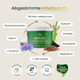 Wanne von Pferdegold's Verdauungs Bundle: BalanceFit, hervorgehoben mit illustrierten natürlichen Inhaltsstoffen - perfekt als probiotika pferd und faserreich pferdefutter zur Unterstützung einer optimalen Pferdeernährung.